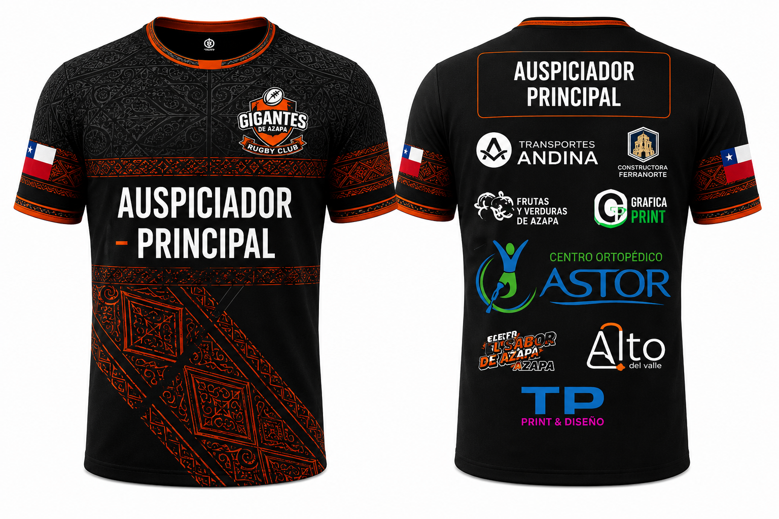 Camiseta de salida